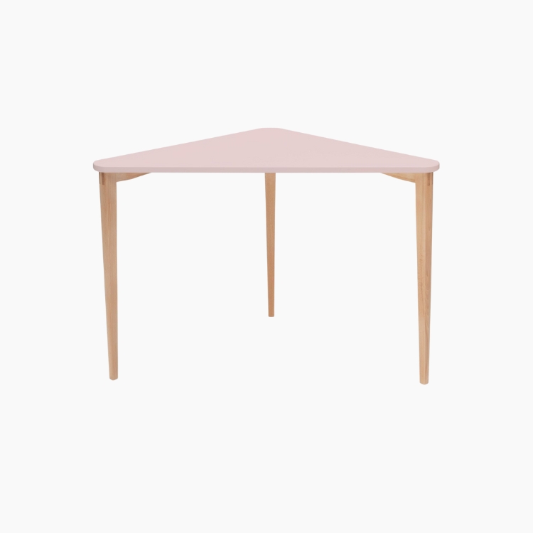 Naja Γωνιακό Γραφείο Soft Pink (Π114xM85xY75εκ.)