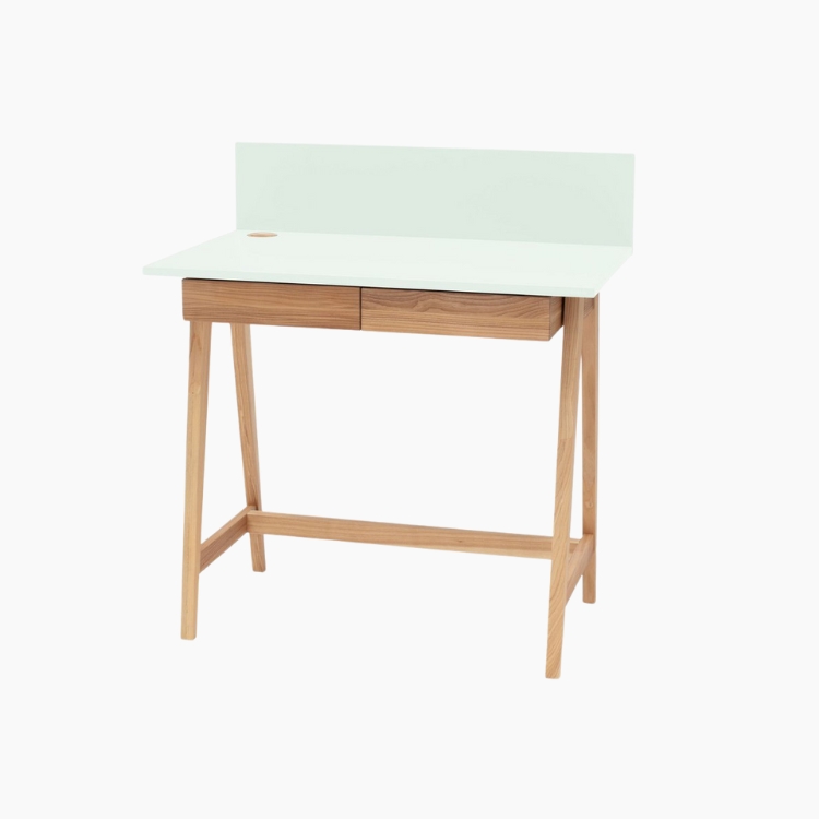 Luka Γραφείο Λευκό (Π110xΒ50xΥ75εκ.)