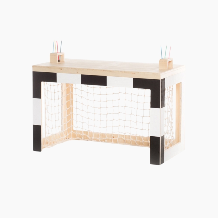 Jan Παιδικό Γραφείο Τέρμα Ποδοσφαίρου (110x60x71εκ.) Μαύρο