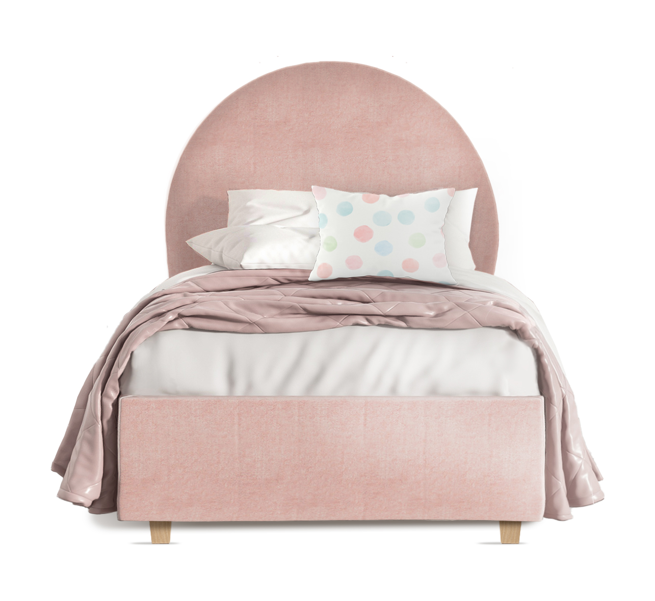 Κρεβάτι Ντυμένο Μονό Arch (90×200εκ.)