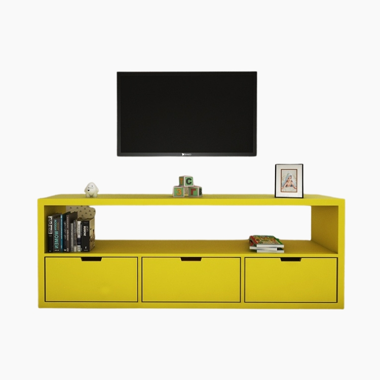 Solar Storage Unit - Επιπλο Σύνθεση Αποθήκευσης Κίτρινο (170x38x63εκ.)