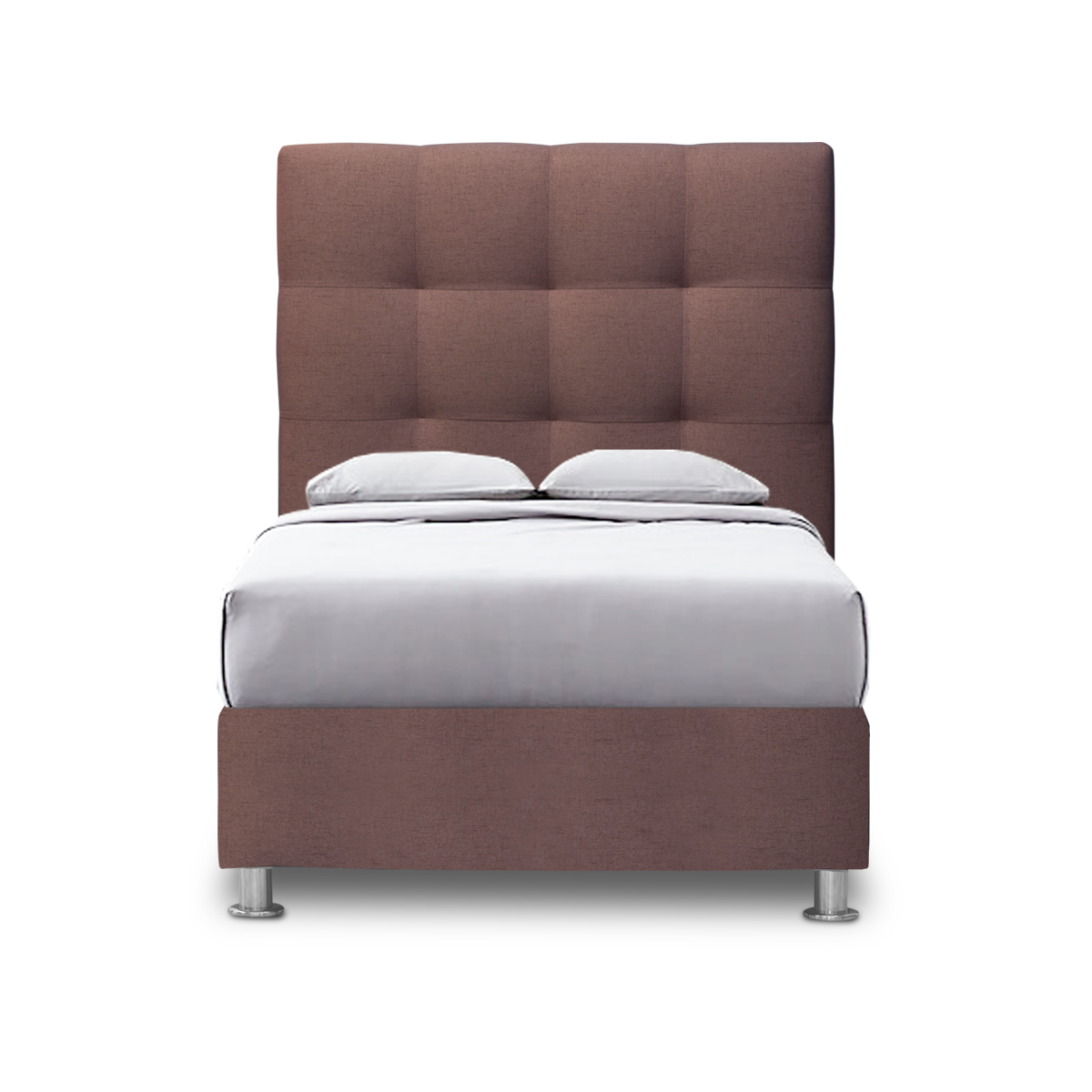 Κρεβάτι Ντυμένο Μονό Eden (90Χ200εκ.)