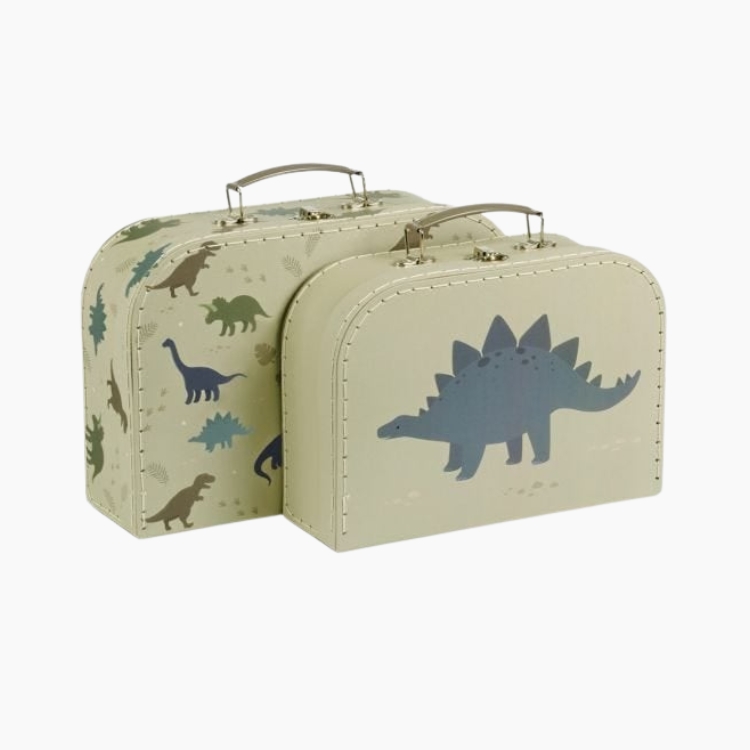 A little lovely company: Βαλιτσάκια σετ 2 τμχ - Dinosaurs
