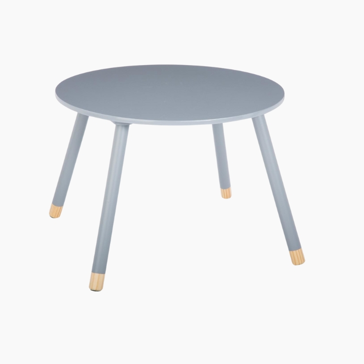 Sweet Τραπεζάκι παιδικό ξύλινο γκρι (Δ60xY43.5εκ.)