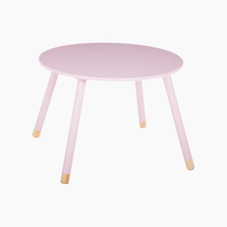 Sweet Τραπεζάκι παιδικό ξύλινο ροζ (Δ60xY43.5εκ.)