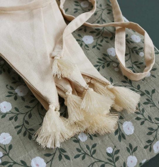 A Little Lovely Company Διακοσμητική Γιρλάντα Cream(4μ.)