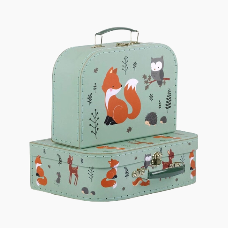 A little lovely company: Βαλιτσάκια σετ 2 τμχ – Forest Friends Φίλοι του Δάσους