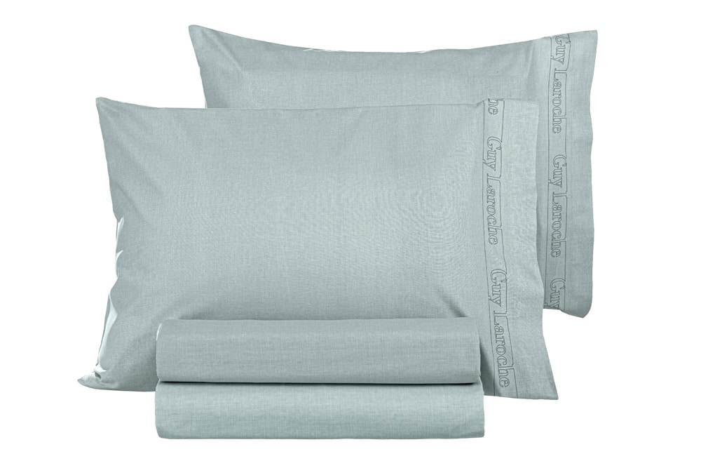 Μαξιλαροθήκες Guy Laroche Easy Iron Color Plus Mint 50x70