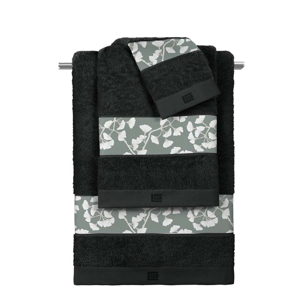 Σετ Πετσέτες Μπάνιου 3τμχ. Lavinia Cement-Black Guy Laroche