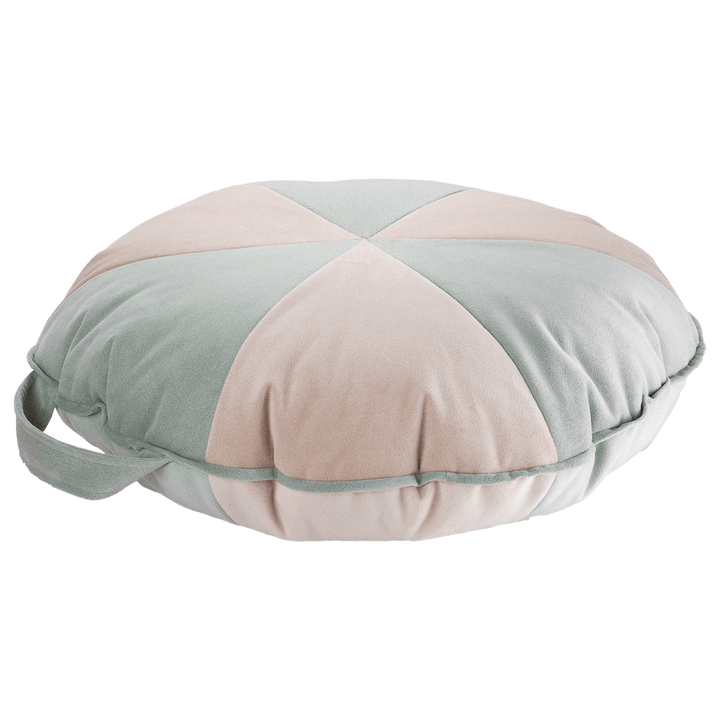 Cookie Beanbag Misty Green & Dusty Beige Wigiwama/Μαξιλάρι Πούφ Μέντα& Σκονισμένο Μπέζ(Large)