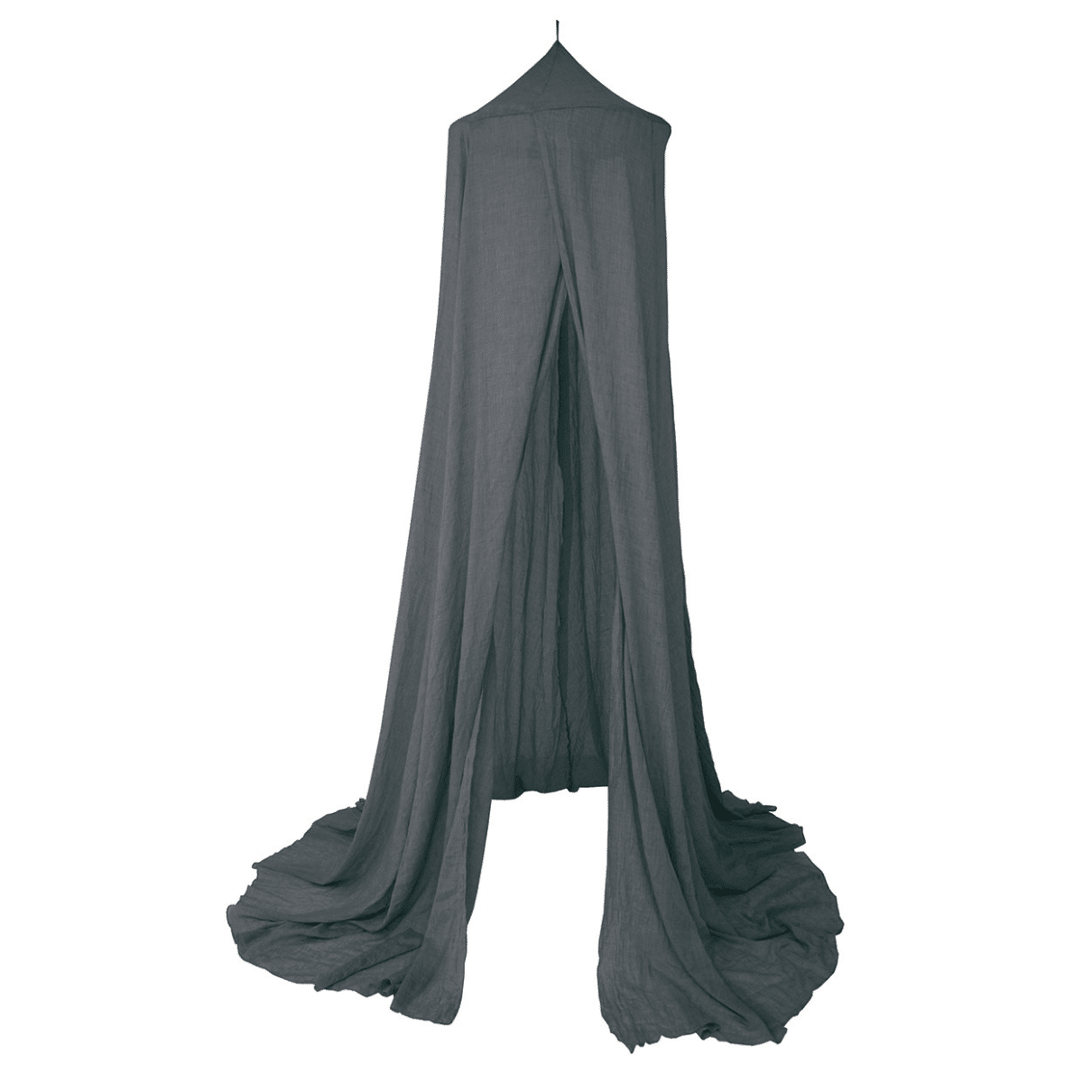 Bed Canopy – Κουνουπιέρα από Γάζα Γκρί Σκούρο