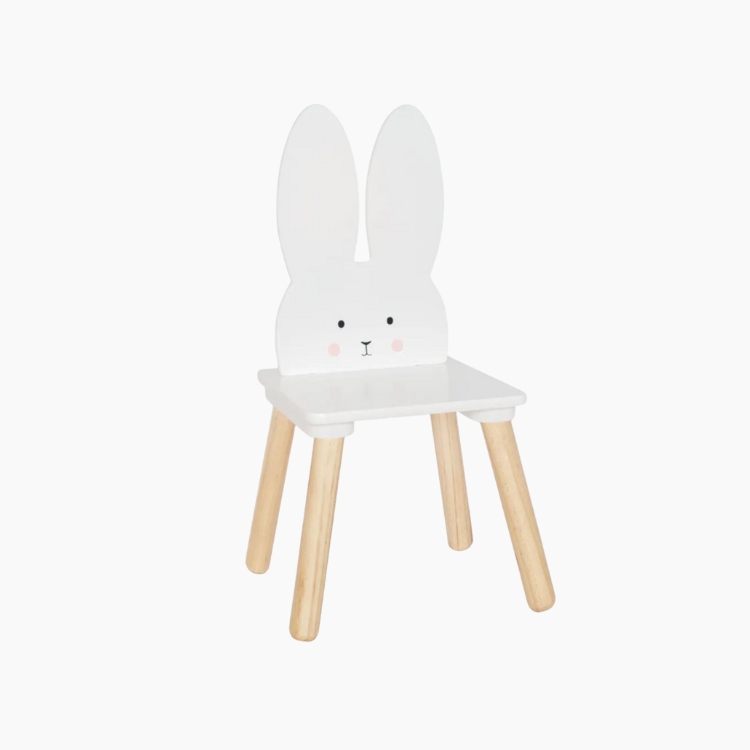 Jabadabado Ξύλινη καρέκλα Λαγουδάκι