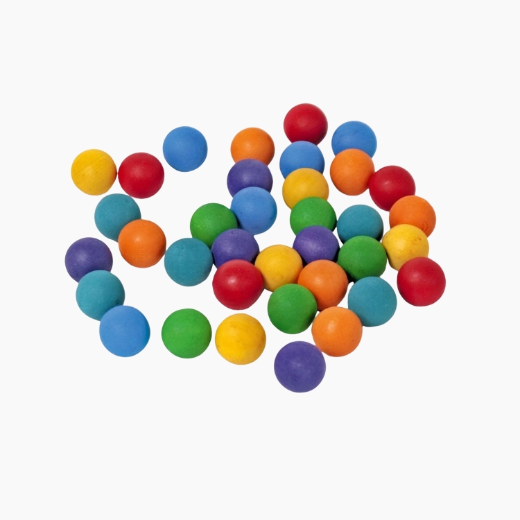 Grimm's Small Wooden Marbles - Παιχνίδι Μικροί Ξύλινοι Βόλοι