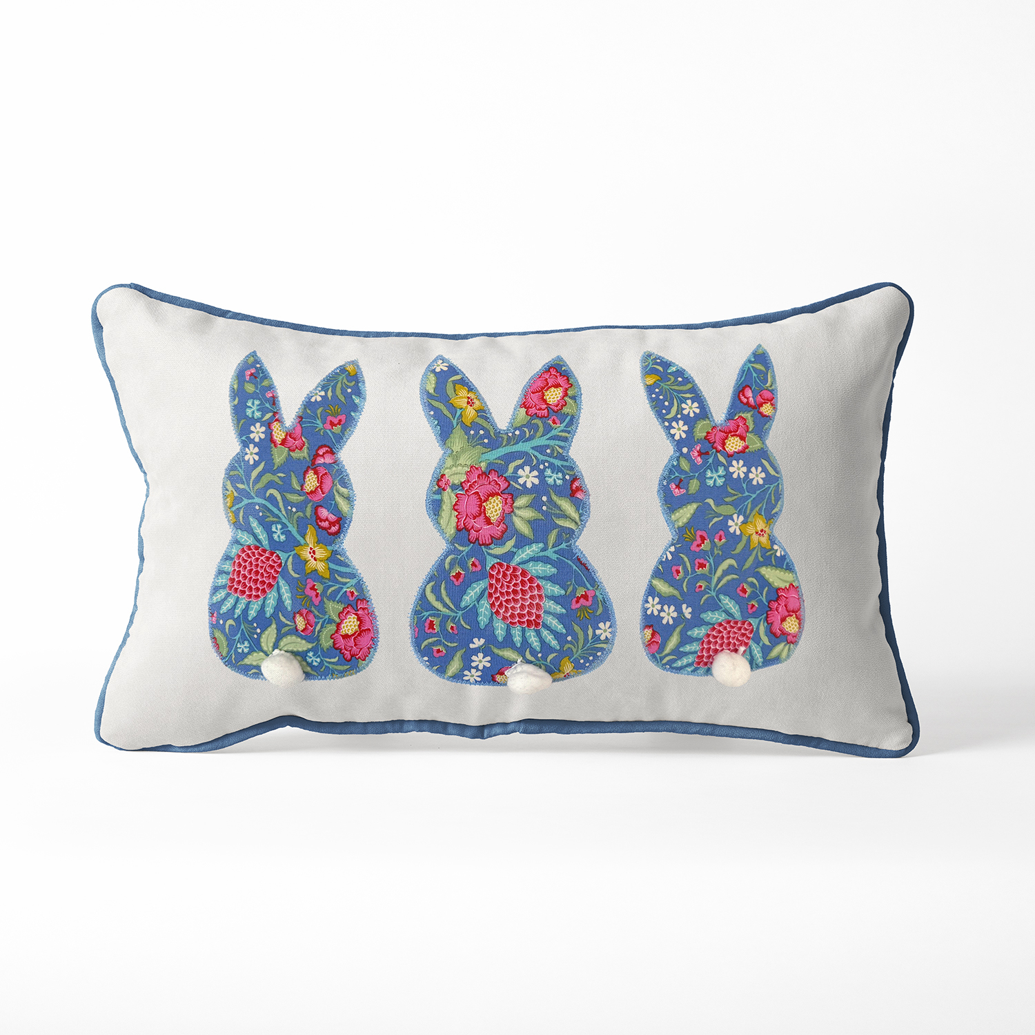 Μαξιλάρι Διακοσμητικό “Three Bunnies” (50×30εκ.)