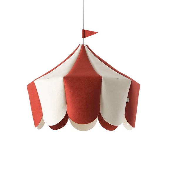 BuoKids Circus Red Παιδικό Φωτιστικό Κρεμαστό Κόκκινο Τσίρκο(Δ42εκ.)