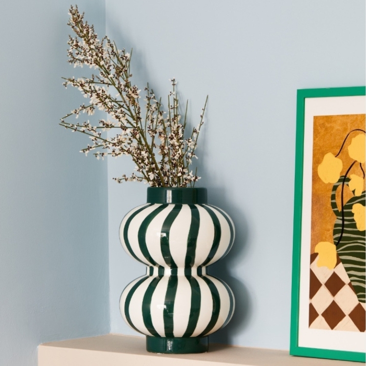 Βάζο Πράσινο Χειροποίητο Augusto-Rayas Bailarinas Que rico