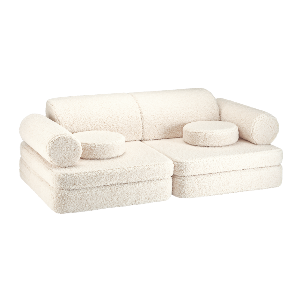 Wigiwama Bucle Playsofa Settee - Μπουκλέ Καναπές Παιδικός Πολυμορφικός