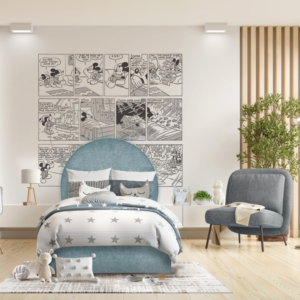 Κρεβάτι Ντυμένο Arch (90×200εκ.)