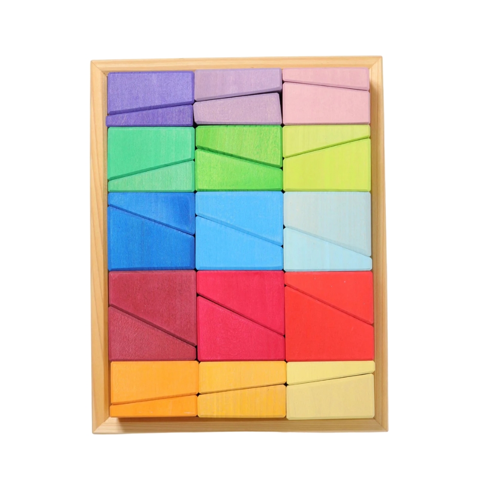 Grimm's Sloping Blocks - Σετ Κατασκευών Κεκλιμένα Τουβλάκια