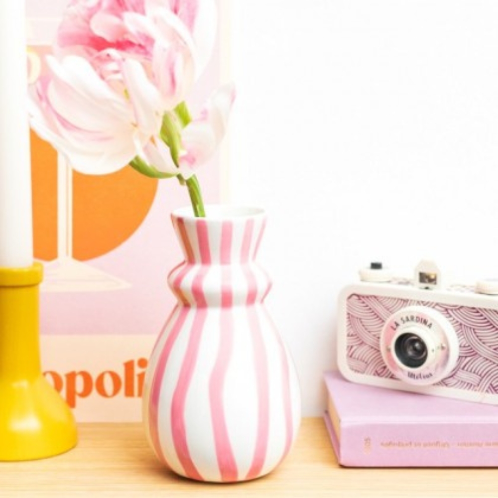 Que Rico Βάζο Carolina - Rayas Bailarinas