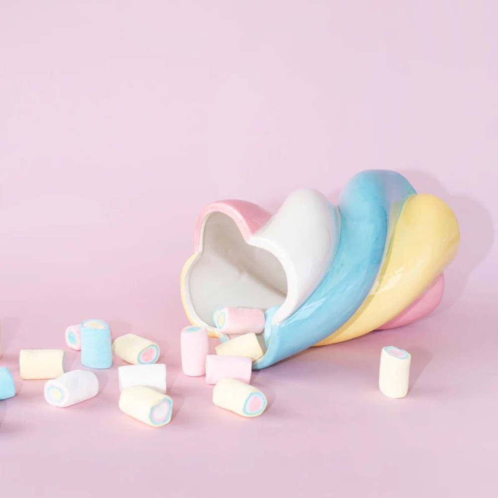 L'expressionist Candy Marshmallow Vase - Βάζο Ζαχαρωτό
